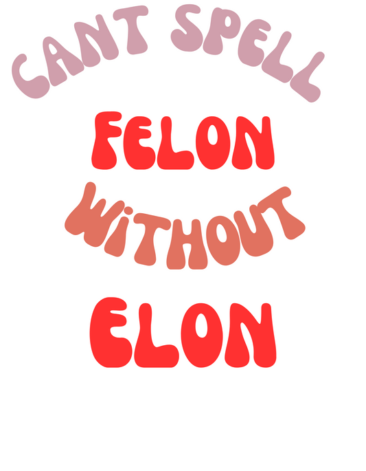 Cant spell Felon.....